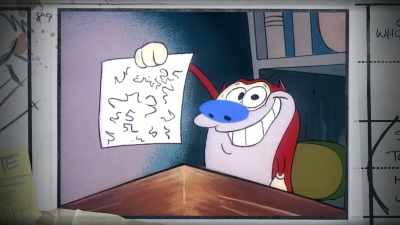 Well, guess what the mailman
brought you today... - Happy Happy Joy Joy: The Ren & Stimpy Story