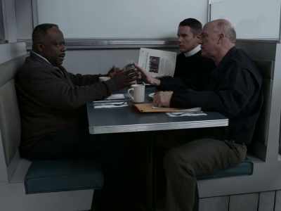 - Well, Hanstown...
- No, no, of course not, - First Reformed