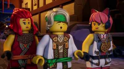 Well, we have a new way
to get to the Monastery. - LEGO Ninjago: Dragons Rising