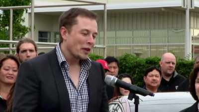 Well, we have a very big sign. - The Elon Musk Show