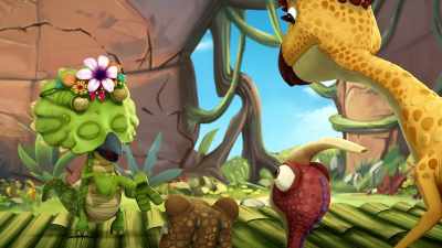 We'll have floats and marching - Gigantosaurus