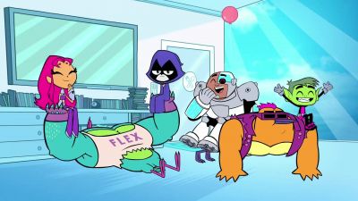 Well, have fun with your
birdy friends. - Teen Titans Go!
