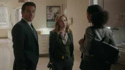 Well, we have to interview a
subject down the hall, so... - The Rookie: Feds