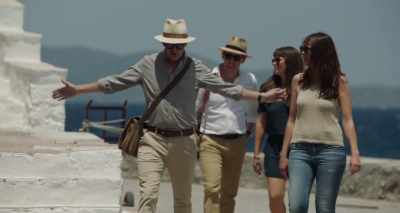 - Well, you have to put your
arms out like this - The Trip to Greece