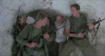 We'll have to take the sniper. You stay. - Hired to Kill
