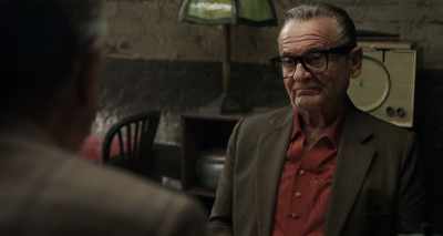 Well, before he says something like that, - The Irishman