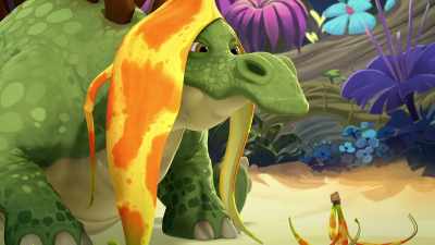 Well, my head is pretty close to my feet. - Gigantosaurus