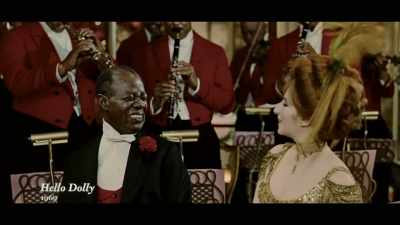 - Well, hello... Dolly
- Look who's here. - Louis Armstrong's Black & Blues