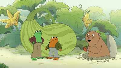 Well, hello there, neighbors. [gasps] - Frog and Toad