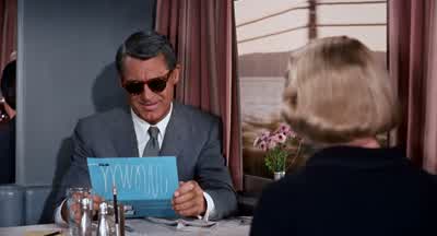 - Well, here we are again. - North by Northwest