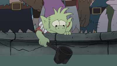 Well, here's to seeing
the sun rise another day. - Disenchantment