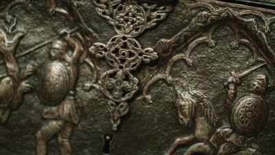 WELL, HE'S DEPICTED HERE
AS A TEMPLAR - Lost Relics of the Knights Templar