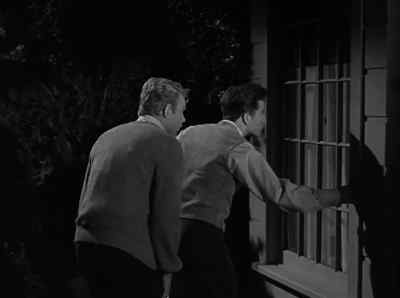 -Well he's not there.
-Well it was there a minute ago. - Alfred Hitchcock Presents
