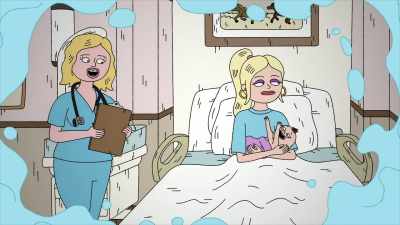 - Well, hey, new mommy. - Teenage Euthanasia