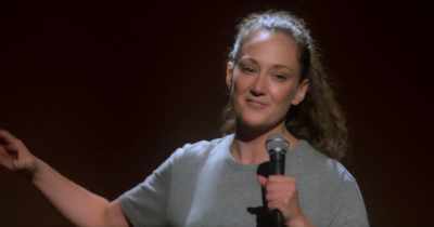 Well, hey. Whoa, did
you, did you want some? - Jacqueline Novak: Get on Your Knees