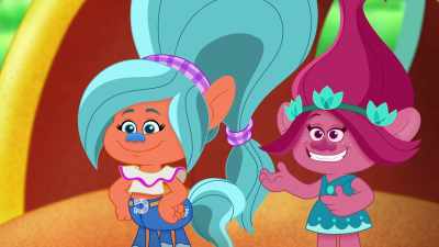 ‐ Well, hot dang!
‐ Laguna, you saved us. - Trolls: TrollsTopia