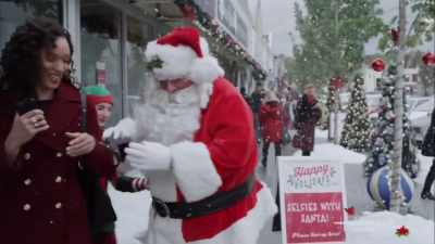 Well, how about we all go inside - Finding Santa