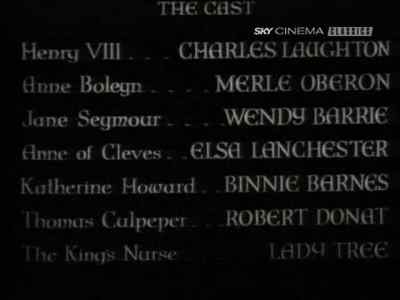 Well how's life Oh it's rather sad Anne - The Private Life of Henry VIII