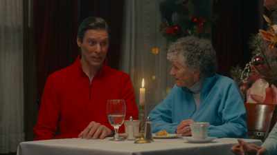 Well, I better
get her out of here - Christmas at the Holly Hotel