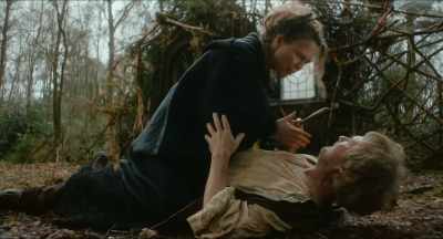 -Well, I couldn't club a field
mouse to death with this! - Man and Witch: The Dance of a Thousand Steps