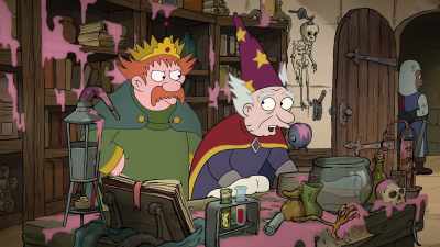 Well, I created a shampoo
that can make any animal laugh. - Disenchantment