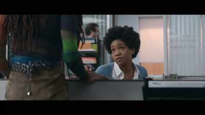 Well I do have a sweatshirt
that I keep here for when it gets cold, - The Other Black Girl
