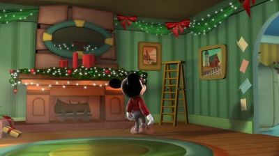 Well I don't need my sunglasses but it'll do - Mickey's Twice Upon a Christmas