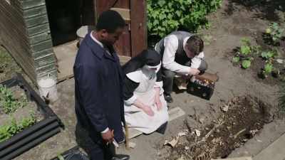  Well, I don't think the
 dental remains can help, - Sister Boniface Mysteries