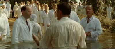 Well I guess hard times flush the chumpsEverybody's lookin' for answersSinging ContinuesWhere the hell's he goingThe Father the Son and the Holy GhostWell I'll be a son of a bitchDelmar's been saved - O Brother, Where Art Thou?