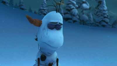Well I guess hawks need traditions too - Olaf's Frozen Adventure