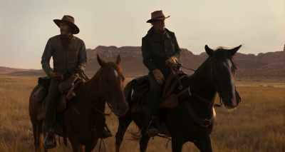 Well, I guess I'll head back up.
[clears throat] - The Ballad of Buster Scruggs