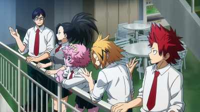 Well, I guess leaving in silence is… - My Hero Academia: Heroes Rising
