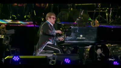 ♪ Well, I know he's not old ♪ - Elton John Live: Farewell from Dodger Stadium