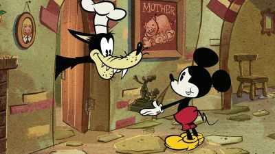 Well, I know you said
not to bring anything, - The Wonderful World of Mickey Mouse