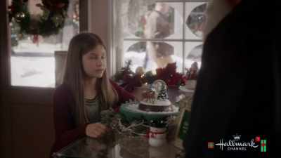 Well, I made a wish
on the snow globe, - Christmas in Evergreen