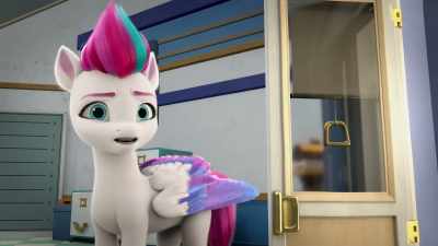 Well, I was on the balcony earlier when… - My Little Pony: Make Your Mark