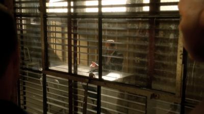 Well...
I pushed him, and he broke. - NCIS: Los Angeles