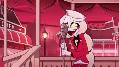 -Well, I run this hotel with my part...
-Get off the stage - Hazbin Hotel