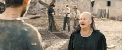 - Well, I say we hang him
from that there Apache pine. - Gunfight at Dry River