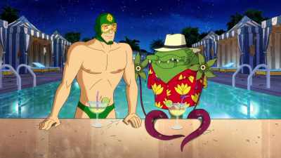 Well, I should probs get
a little shut eye. Thanks, Frank. - Kite Man: Hell Yeah!