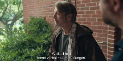 Well...
I had some verbal motor challenges. - Another Round