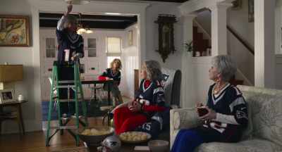 Well, I was standing on the ladder
fixing a lightbulb - 80 for Brady