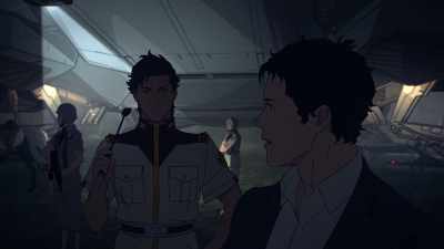 Well, when I stole
that military mobile suit, - Mobile Suit Gundam Hathaway