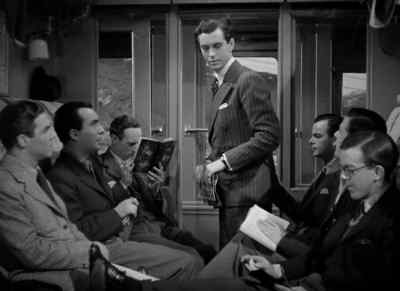 Well, I suppose one can
get a wash on this train. - 'Pimpernel' Smith