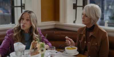 - Well, I think I'm done.
- Mentioning it? - And Just Like That…