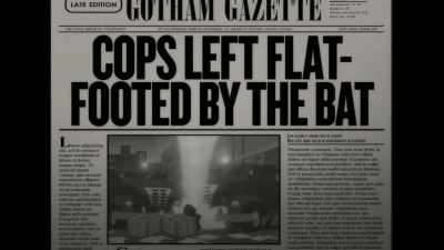 Well, I think it's a shame.
A shame that our current mayor - Batman: Caped Crusader