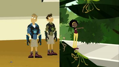 Well, I think
it's time to announce - Wild Kratts