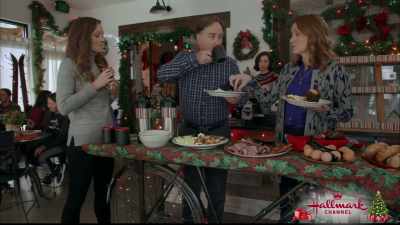 Well, I think making Christmas
gift baskets for the troops - Check Inn to Christmas