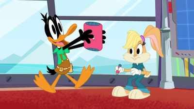 Well, I think we're done
here. It's hard hat ti... - Bugs Bunny Builders