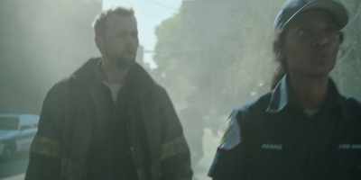 Well, I wasn't the one
pushing him through a window, - Backdraft 2